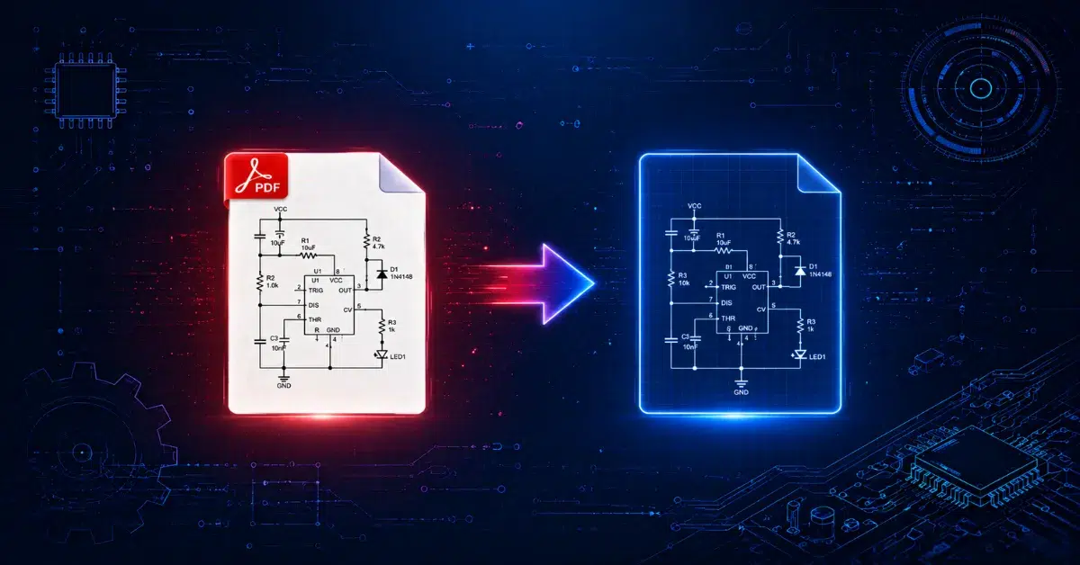 PDF to CAD Conversion for Engineers